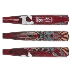 New DeMarini Voodoo One 2022 BBCOR Baseball Bat 2 5/8" Diameter Red/Black