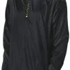 New Demarini Men's Pyro Long Sleeve Batting Practice Jacket Black/Orange Medium -Baseball Sales Store 101378
