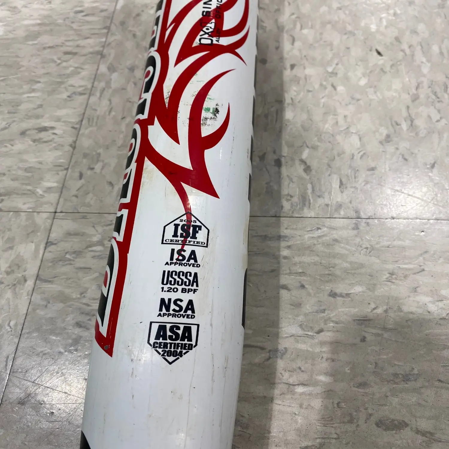 Used DeMarini Bruiser Alloy Bat -8 26OZ 34" 8 Used DeMarini Bruiser Alloy Bat -8 26OZ 34" - Image 6