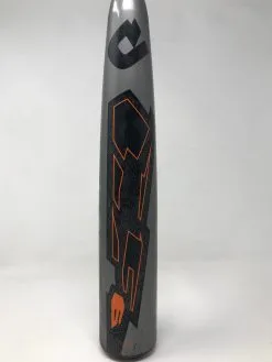 Used DeMarini CF6 CFR14 31/23 Senior League Baseball Bat Silver/Black/Orange