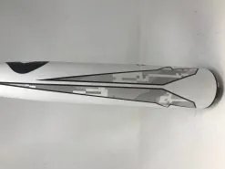 Used Demo DeMarini VBC-19 33/30 Voodoo BBCOR Baseball Bat 2 5/8" 2019 White/Blk