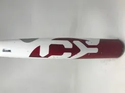 Used DeMarini CBC-18 31/28 CF Zen BBCOR Baseball Bat 2 5/8" White/Red/Bronze