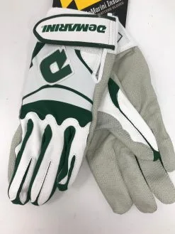 New DeMarini Insane Batting Gloves Green/White Men's Adult Large