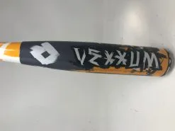 Used DeMarini Vexxum VXR13 31/21 Senior League Bat 2 5/8" Gray/Yellow