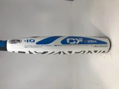 Used2 DeMarini CF ZEN CBZ-17 31/21 Senior League Baseball Bat 2 3/4" RARE 2017