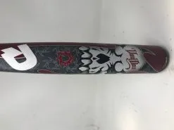 Used1 DeMarini Voodoo 33.5/30.5 VDC13 BBCOR Baseball Bat Red 2013 2 5/8" -3