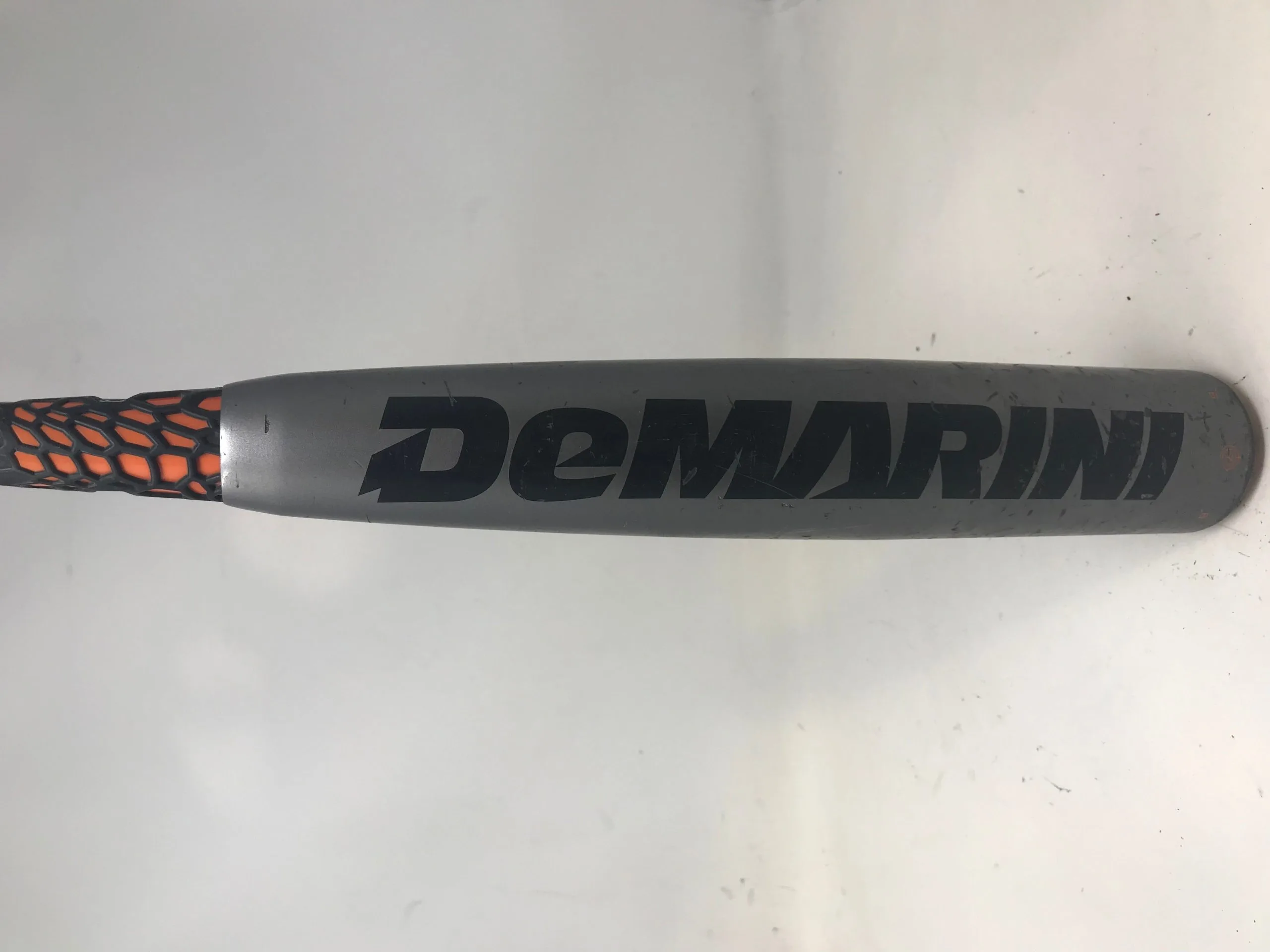 Used DeMarini CF6 CFC-14 32/29 BBCOR Baseball Bat 2 5/8" Gray/Black/Orange 4 Used DeMarini CF6 CFC-14 32/29 BBCOR Baseball Bat 2 5/8" Gray/Black/Orange - Image 2