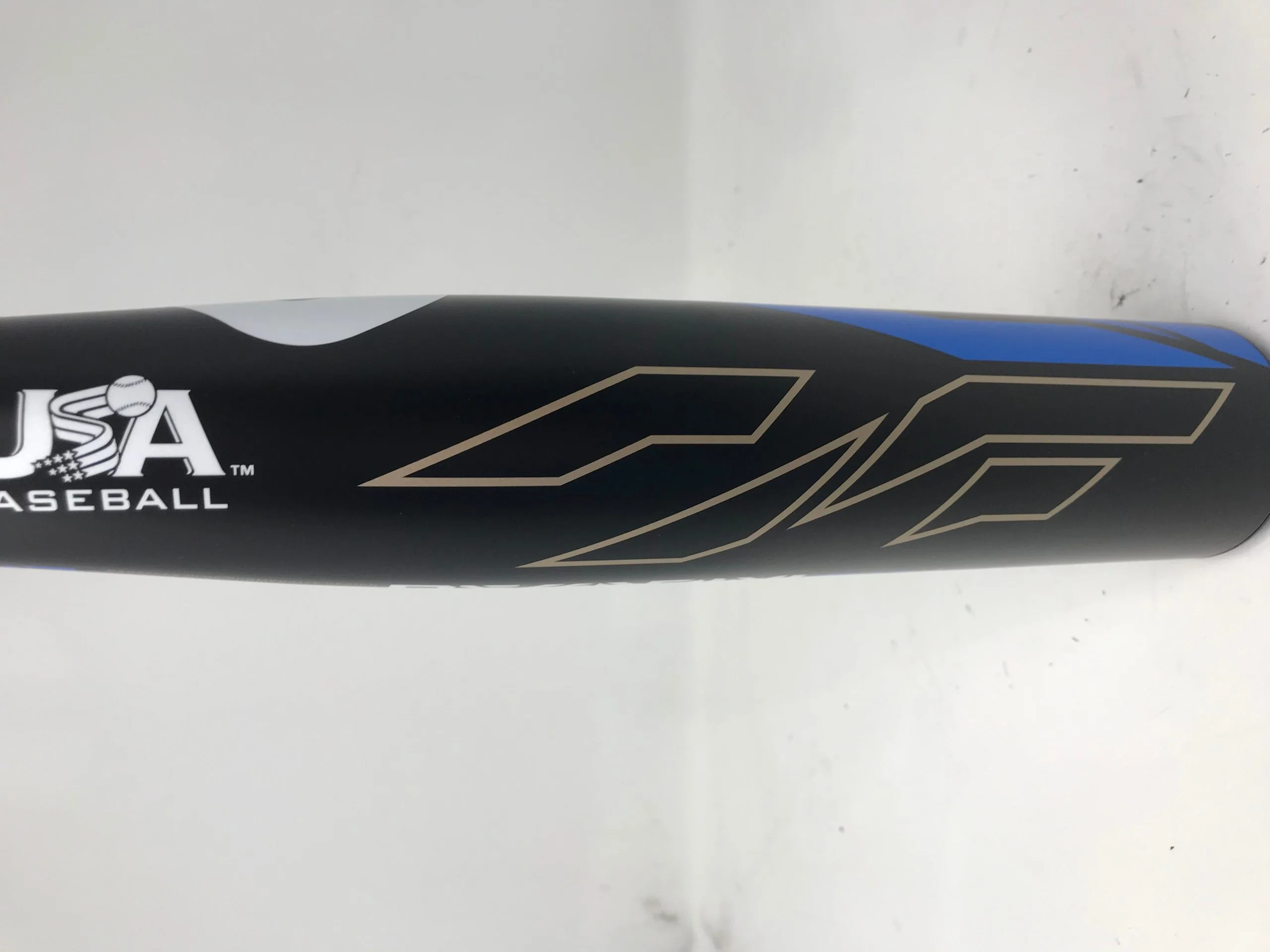 Used, DeMarini CF Zen UFX-19 31/21 USA Baseball Bat 2 5/8" Black/Blue 4 Used, DeMarini CF Zen UFX-19 31/21 USA Baseball Bat 2 5/8" Black/Blue - Image 2