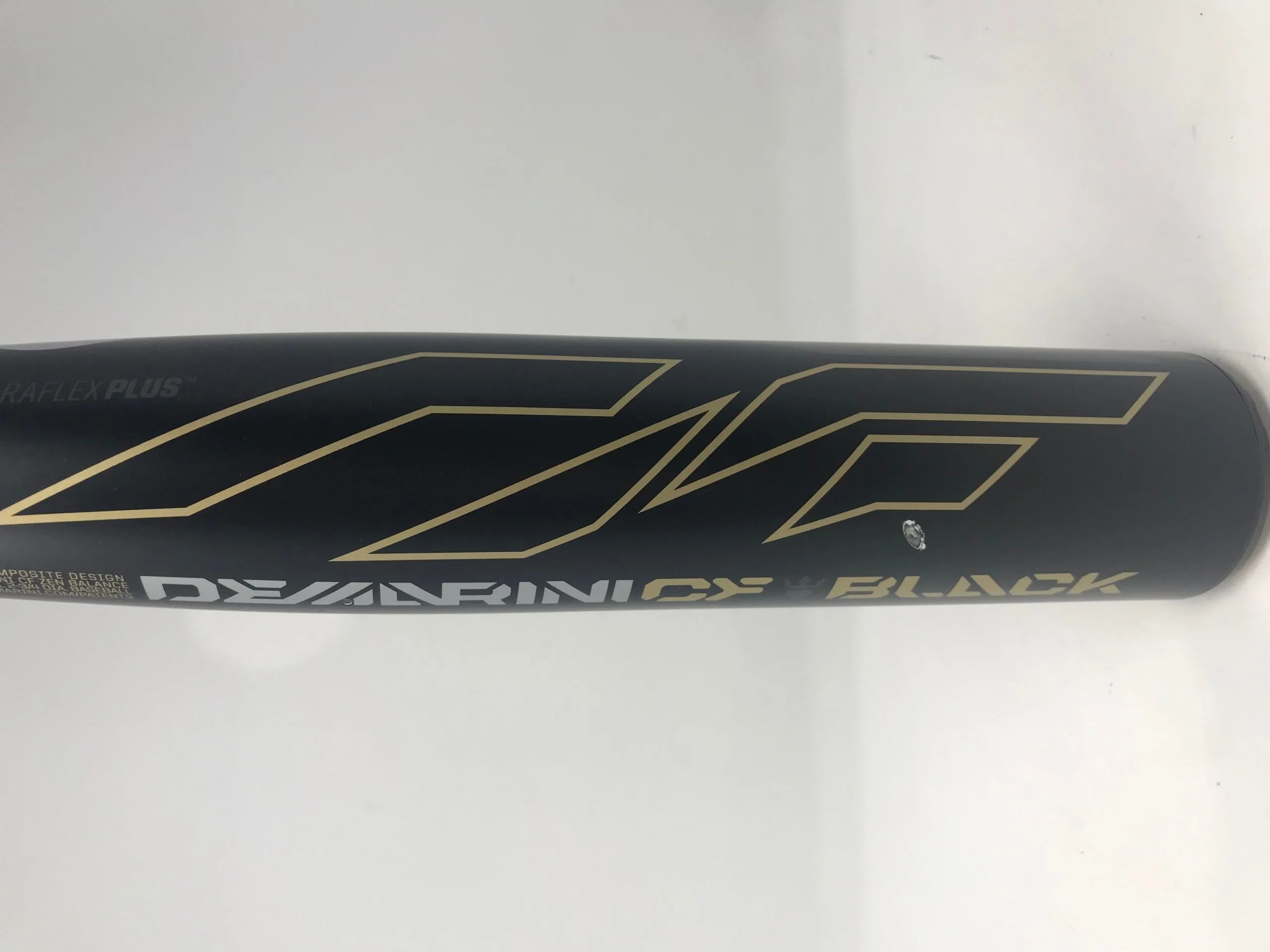 Used DeMarini, CF Zen 30/20 Black 2 3/4" Senior League Baseball Bat 3 Used DeMarini, CF Zen 30/20 Black 2 3/4" Senior League Baseball Bat