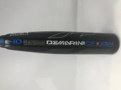 Used, DeMarini CF Zen UFX-19 29/19 USA Baseball Bat 2 5/8" Black/Blue 2019