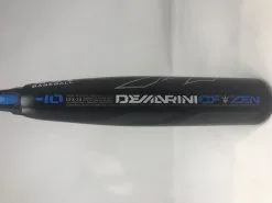 Used. DeMarini CF Zen UFX-19 29/19 USA Baseball Bat 2 5/8" Black/Blue 2019