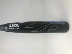 Used, DeMarini CF Zen UFX-19 30/20 USA Baseball Bat 2 5/8" Black/Blue