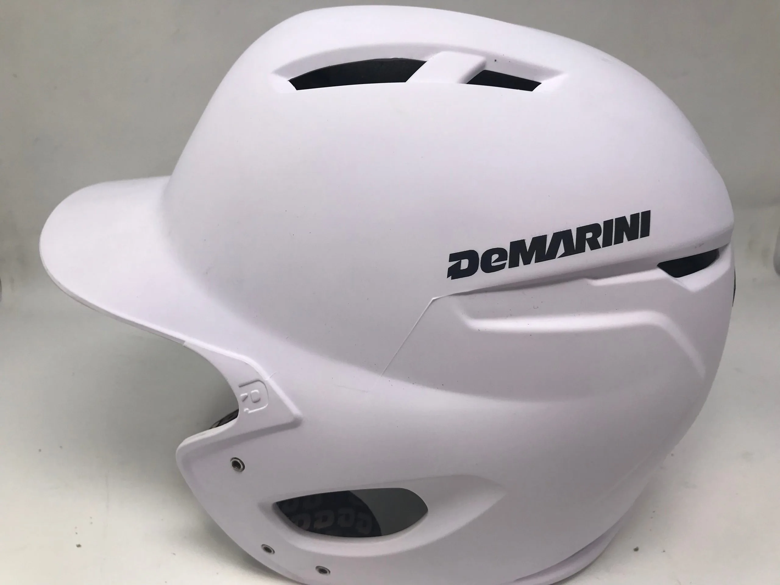 Used DeMarini Paradox Youth Batting Helmet White Youth Up To 6.5 4 Used DeMarini Paradox Youth Batting Helmet White Youth Up To 6.5 - Image 2