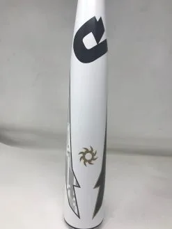 Used DeMarini VBC-19 31/28 Voodoo BBCOR Baseball Bat 2 5/8" 2019 White/Blk