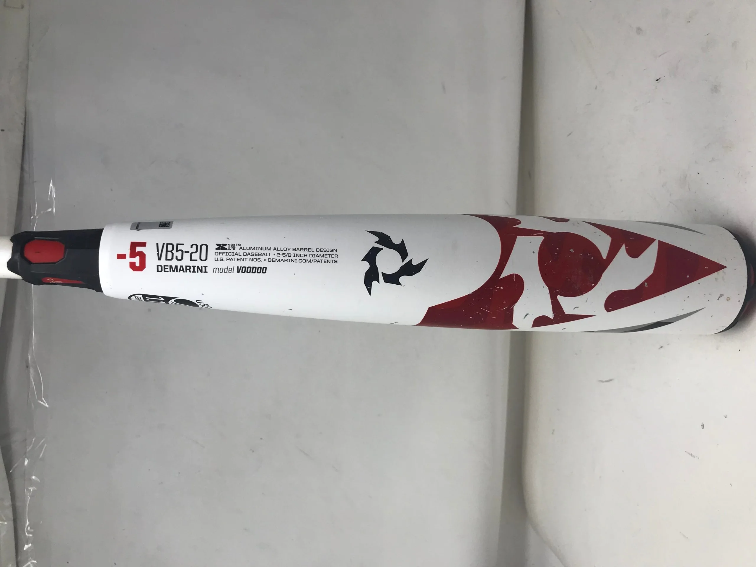 Used DeMarini Voodoo One VB5-20 30/25 Senior League Baseball Bat 2 5/8" Barrel 4 Used DeMarini Voodoo One VB5-20 30/25 Senior League Baseball Bat 2 5/8" Barrel - Image 2