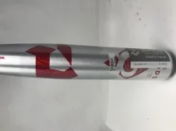 New DeMarini 2022 The Goods One Piece USSSA Youth Baseball Bat Silver/Red
