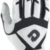 New DeMarini Adult Uprising Batting Gloves X-Large Black/White