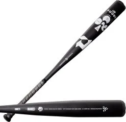 New DeMarini 2022 The Goods One Piece (-3) BBCOR Baseball Bat Black/White