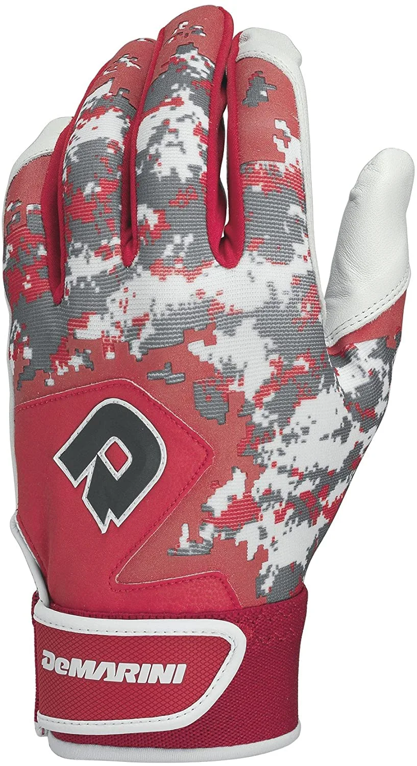 New Other DeMarini Digi Camo II Youth Batting Gloves Red/Camo Small 3 New Other DeMarini Digi Camo II Youth Batting Gloves Red/Camo Small