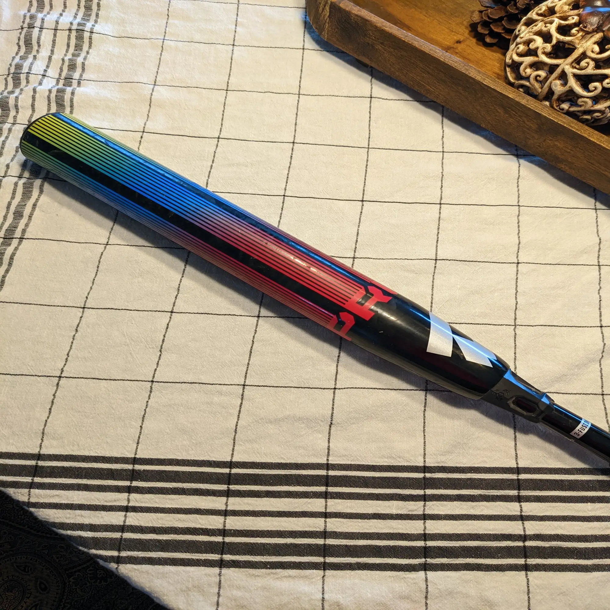 Used 2021 DeMarini Composite Prism Bat (-9) 24 Oz 33" 3 Used 2021 DeMarini Composite Prism Bat (-9) 24 Oz 33"