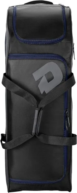 New DeMarini Momentum 2.0 Wheeled Bag Navy/Black 36" L X 12" W X 12" H