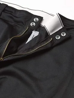 New DeMarini Men's Classic Fit Baseball Pant Large Black 2 Button Closure