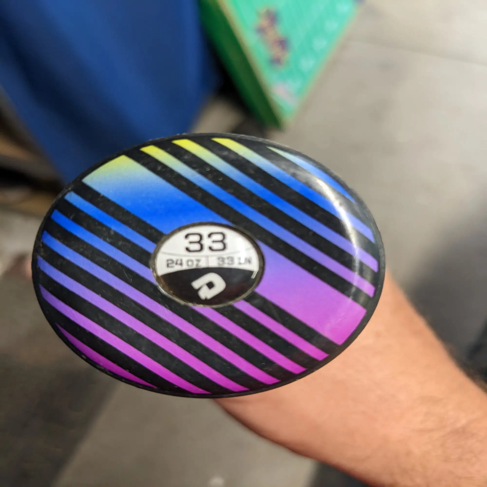 Used 2021 DeMarini Composite Prism Bat (-9) 24 Oz 33" 4 Used 2021 DeMarini Composite Prism Bat (-9) 24 Oz 33" - Image 2