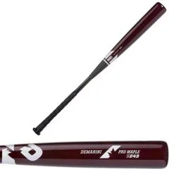 New Other DeMarini Pro 243 Maple Wood Baseball Bat 31/28 Half Wood Half Comp