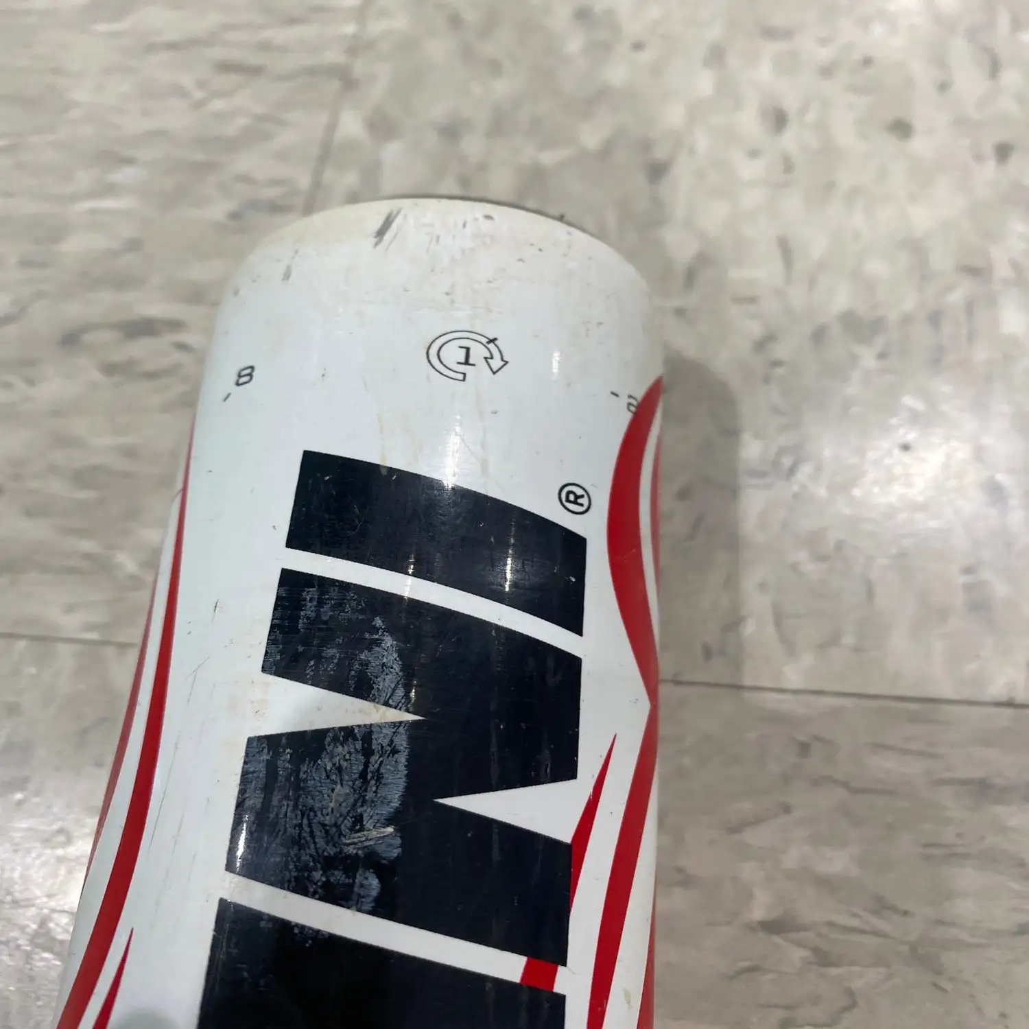 Used DeMarini Bruiser Alloy Bat -8 26OZ 34" 12 Used DeMarini Bruiser Alloy Bat -8 26OZ 34" - Image 10