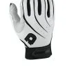 New DeMarini Men's Stadium Batting Glove Black/White XX-Large -Baseball Sales Store wtd6101