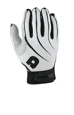 New DeMarini Men's Stadium Batting Glove Black/White XX-Large