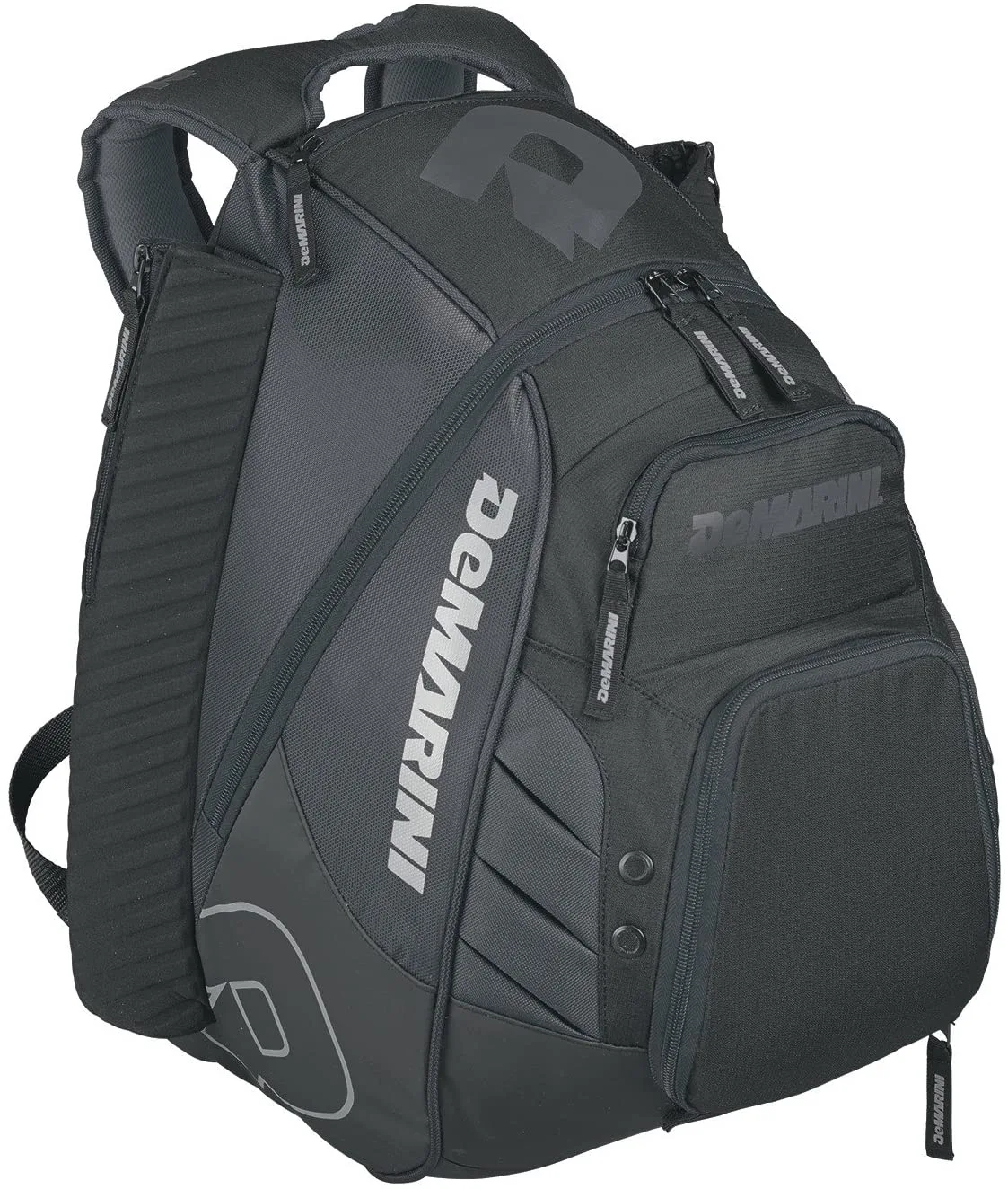 New DeMarini Voodoo Rebirth Backpack Baseball Black 13" X 12" X 20.5" 3 New DeMarini Voodoo Rebirth Backpack Baseball Black 13" X 12" X 20.5"